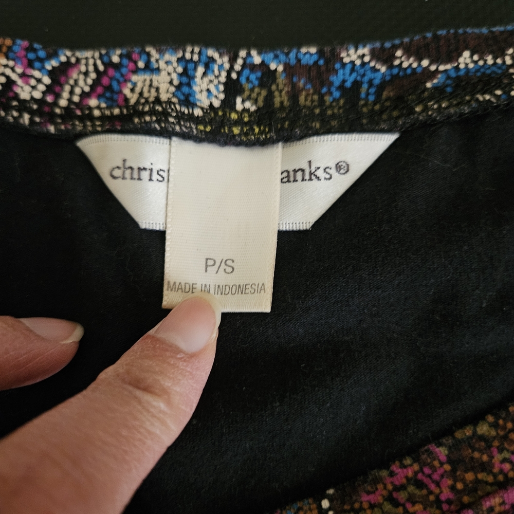 Multicolor Patterned Women's Top - Picture 2 of 6